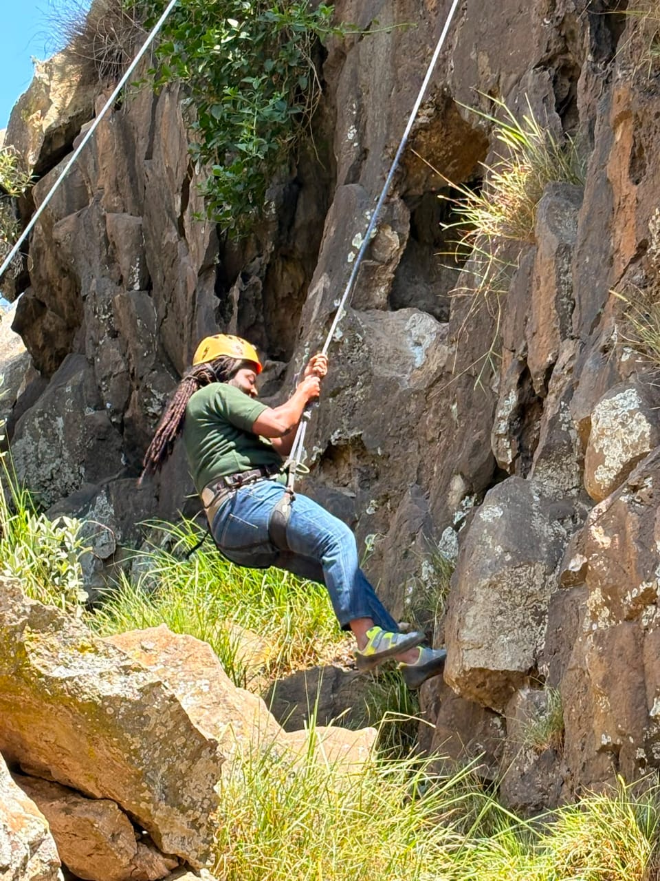 Moseville Expeditions guests in the field